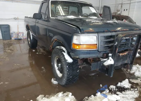 1996 Ford F250 из США, поврежденный, VIN 2FTHF26H0TCA11927